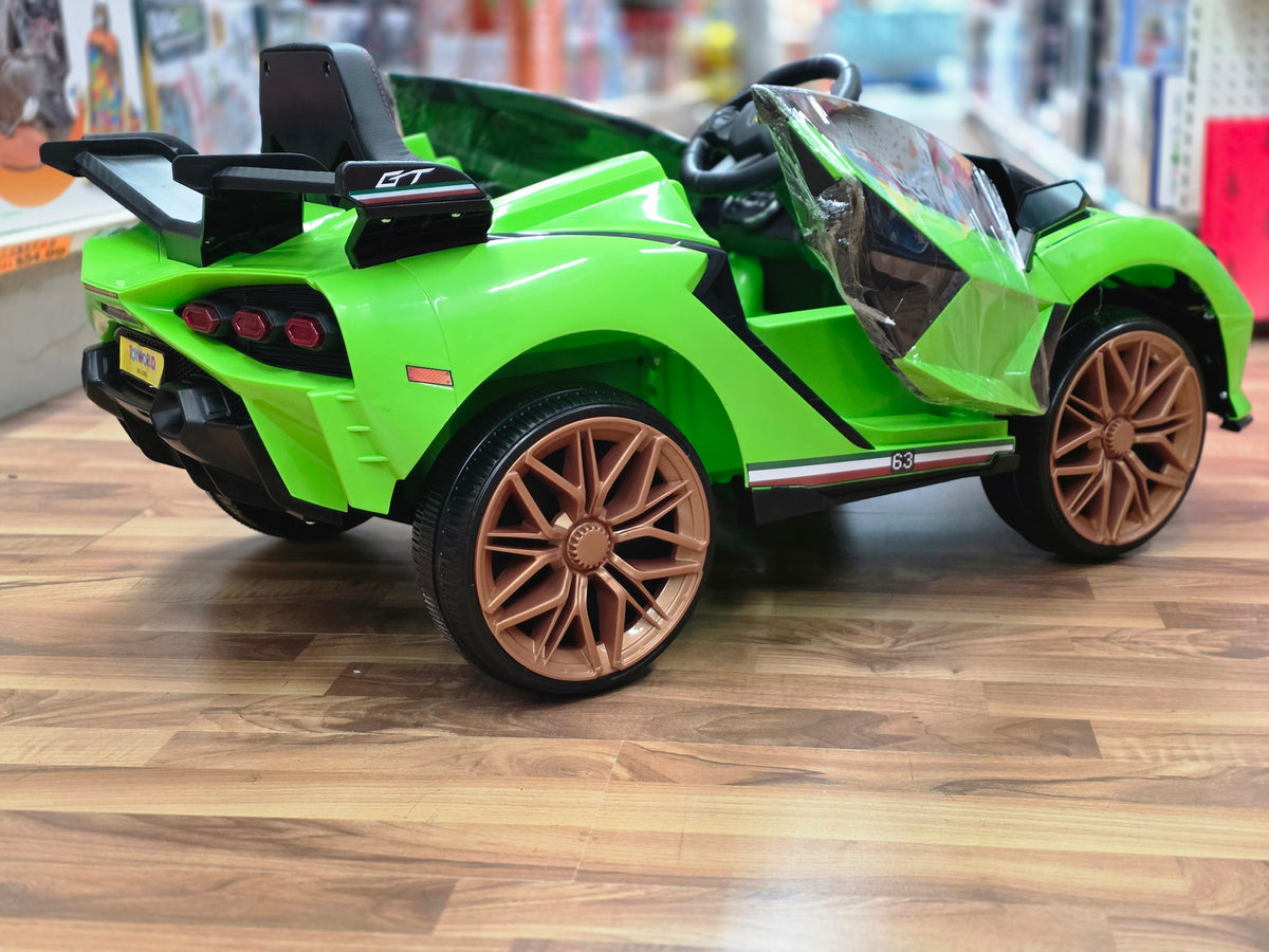 Lamborghini Style 12V Kids Ride On Car with Remote Control Green * Age 1 to 5