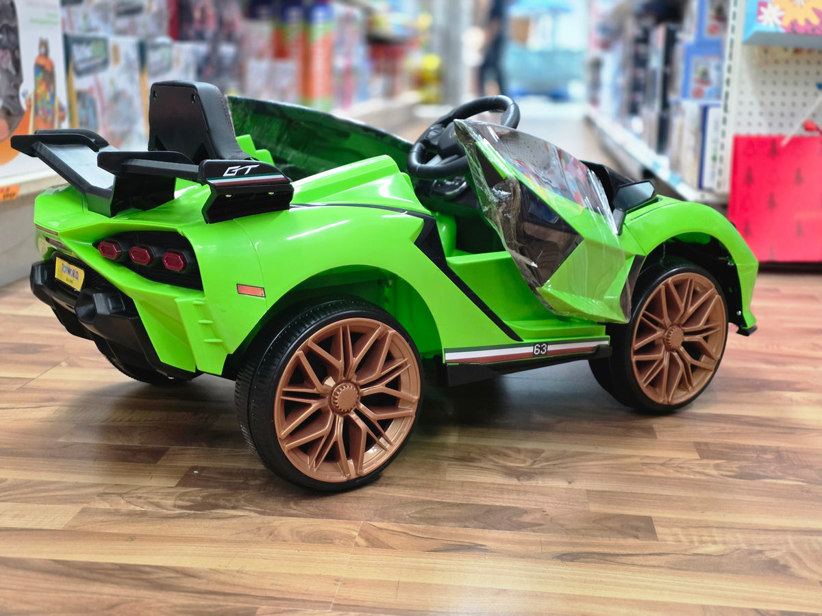 Lamborghini Style 12V Kids Ride On Car with Remote Control Green * Age 1 to 5