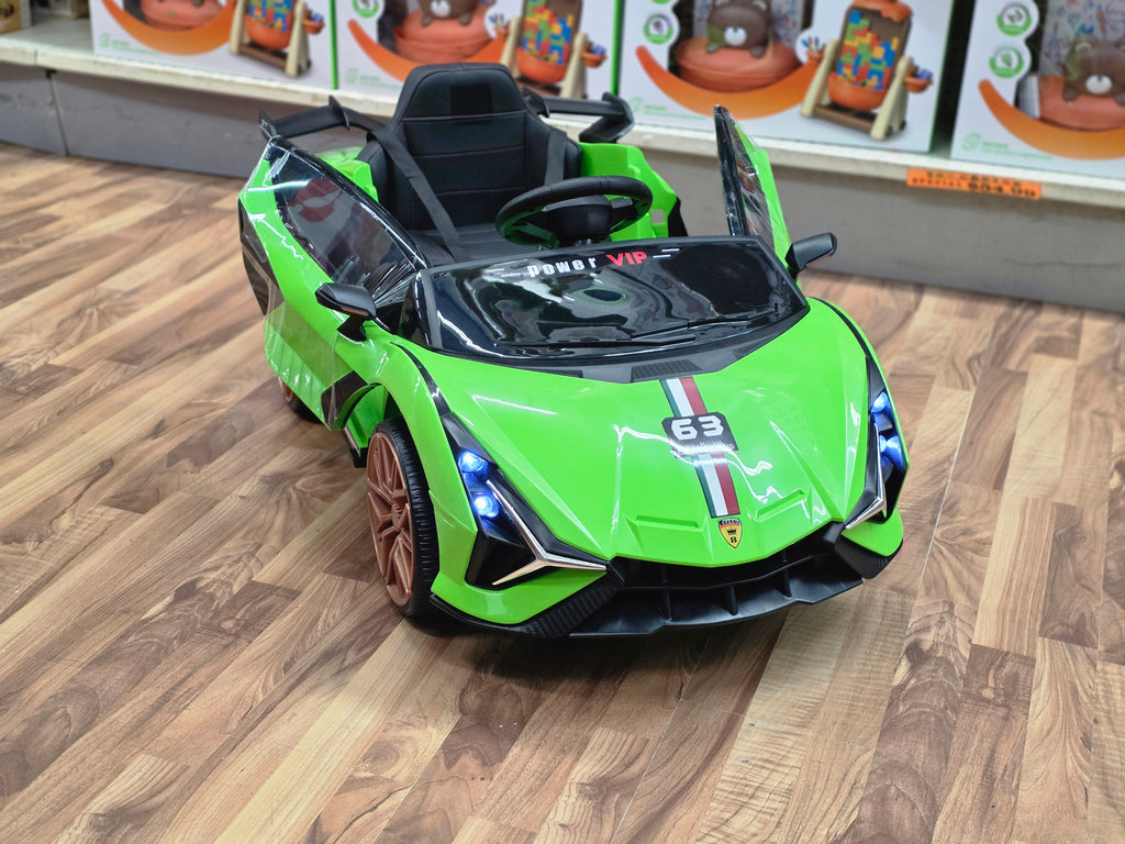 Lamborghini Style 12V Kids Ride On Car with Remote Control Green * Age 1 to 5