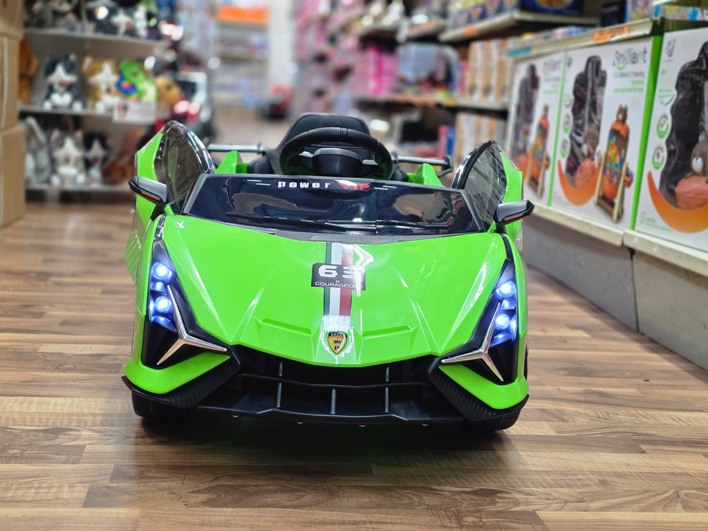 Lamborghini Style 12V Kids Ride On Car with Remote Control Green * Age 1 to 5