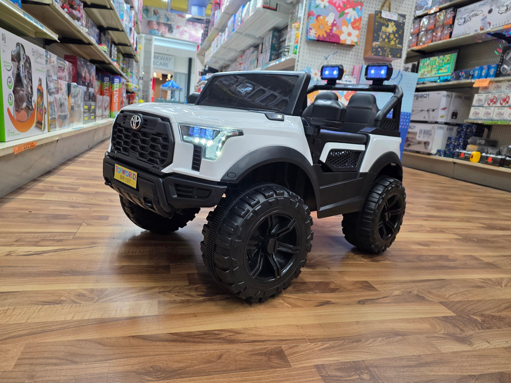 Toyota Style Ride On White * Age 2 to 7