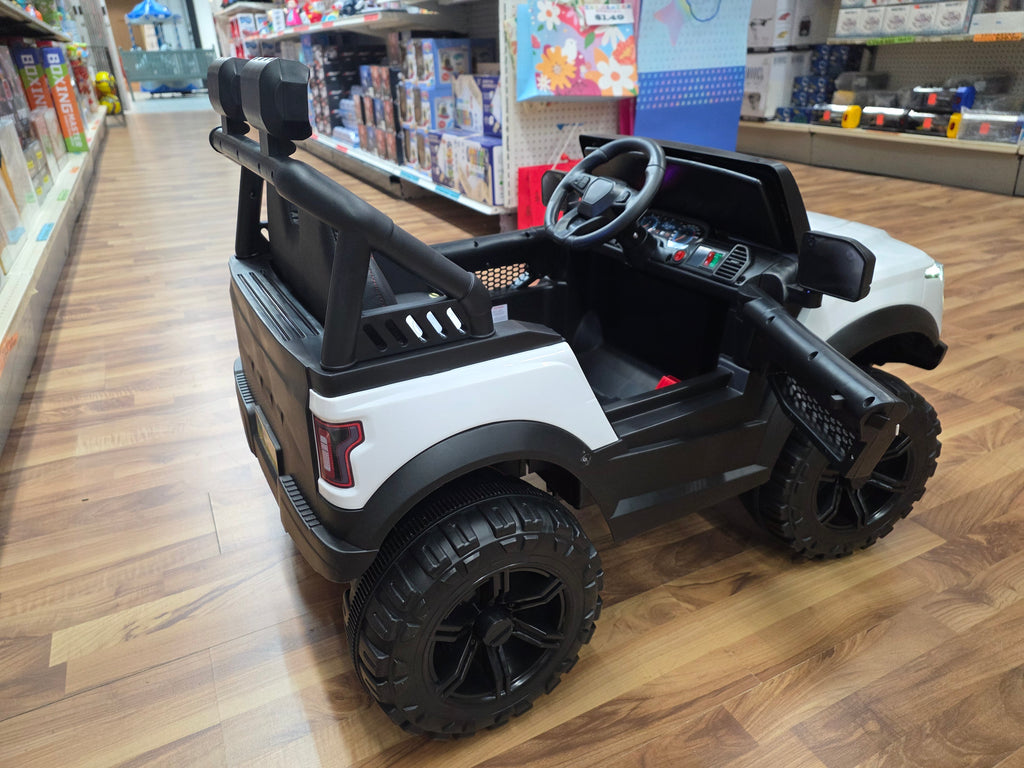 Toyota Style Ride On White * Age 2 to 7