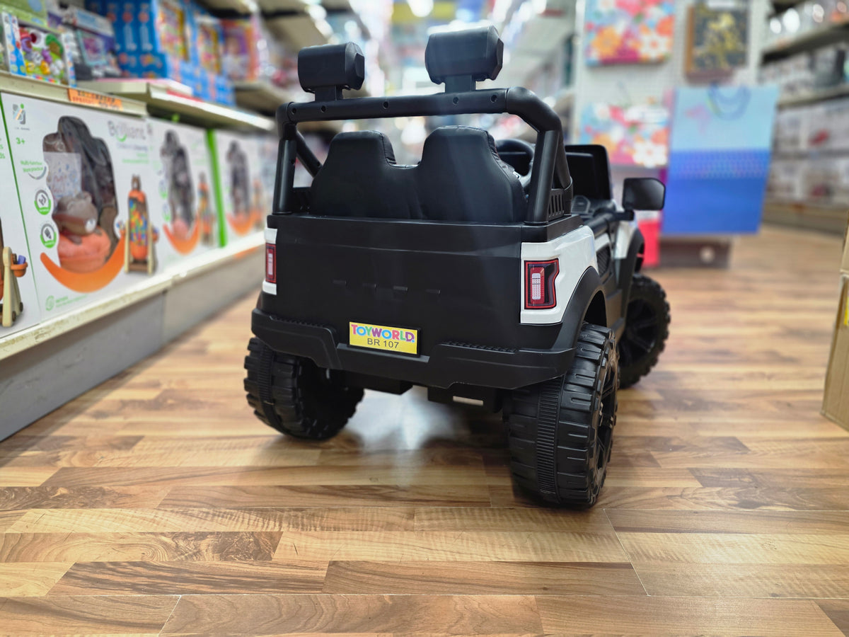 Toyota Style Ride On White * Age 2 to 7