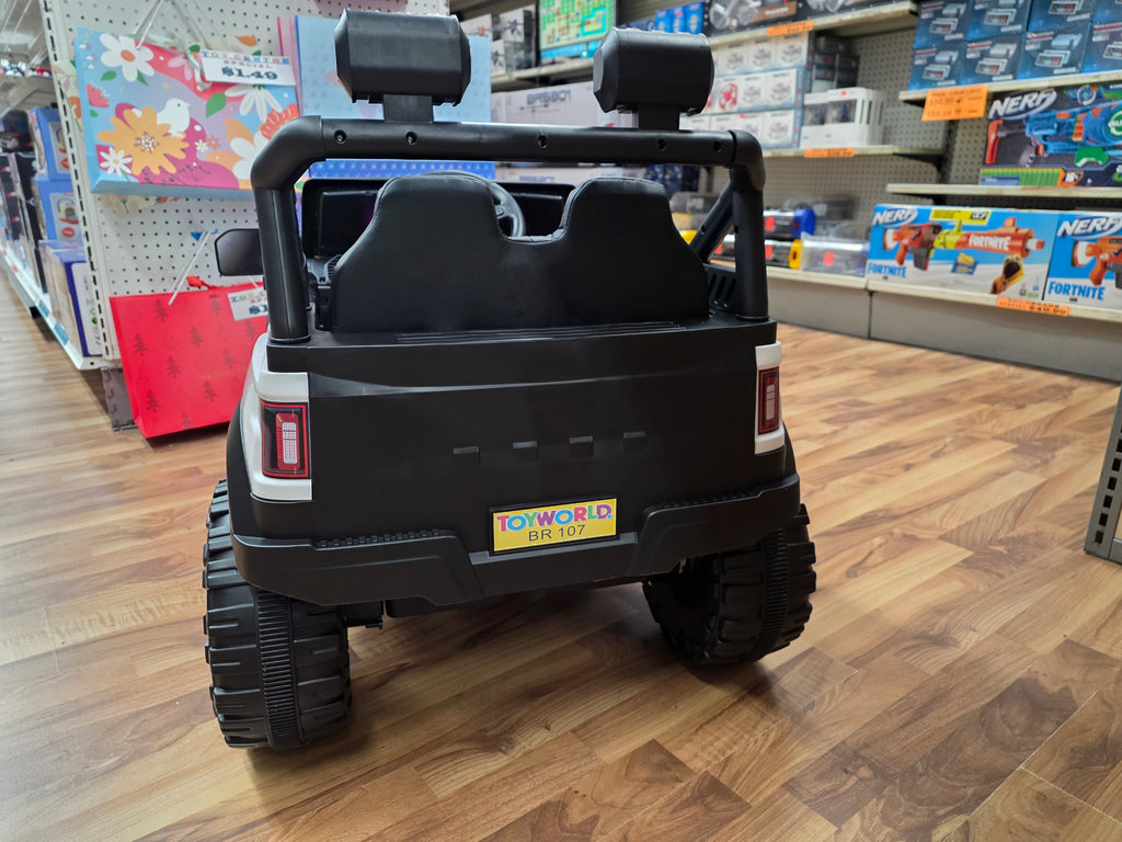 Toyota Style Ride On White * Age 2 to 7