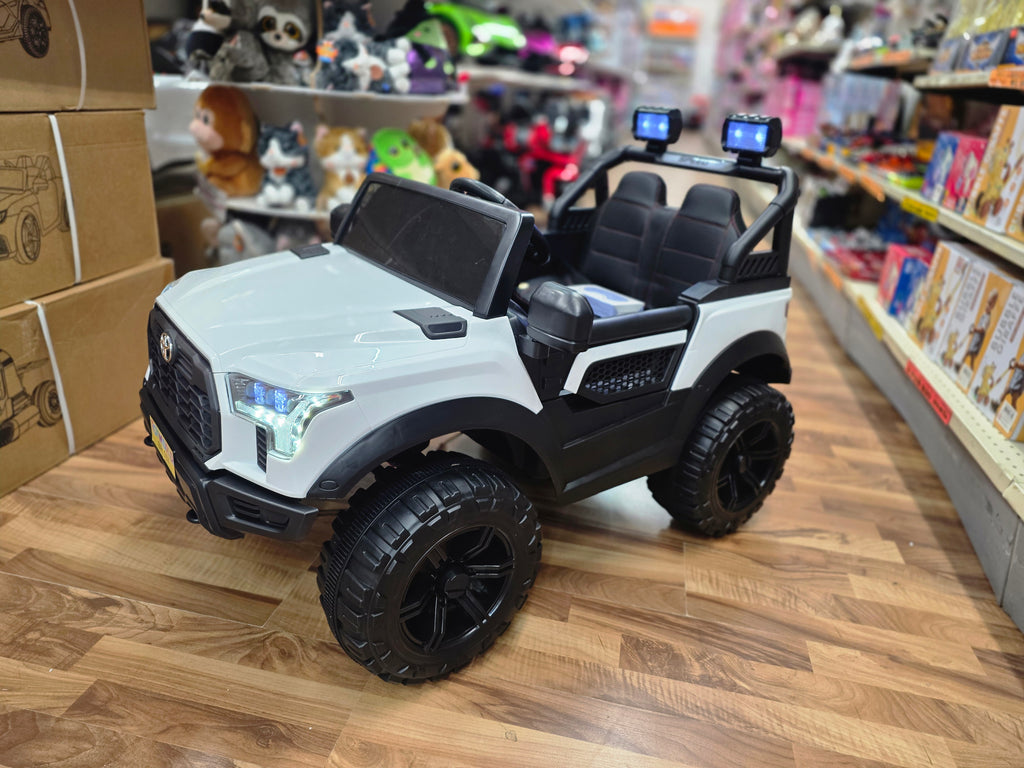 Toyota Style Ride On White * Age 2 to 7