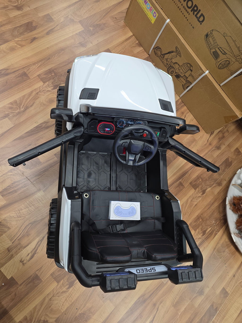 Toyota Style Ride On White * Age 2 to 7