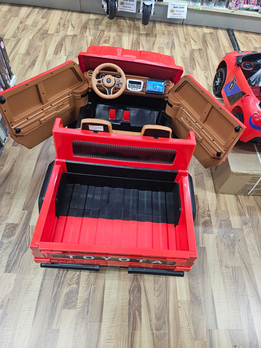 XL 24V Toyota Two Seater Kid Ride on Car Leather Seater* Age 2-8