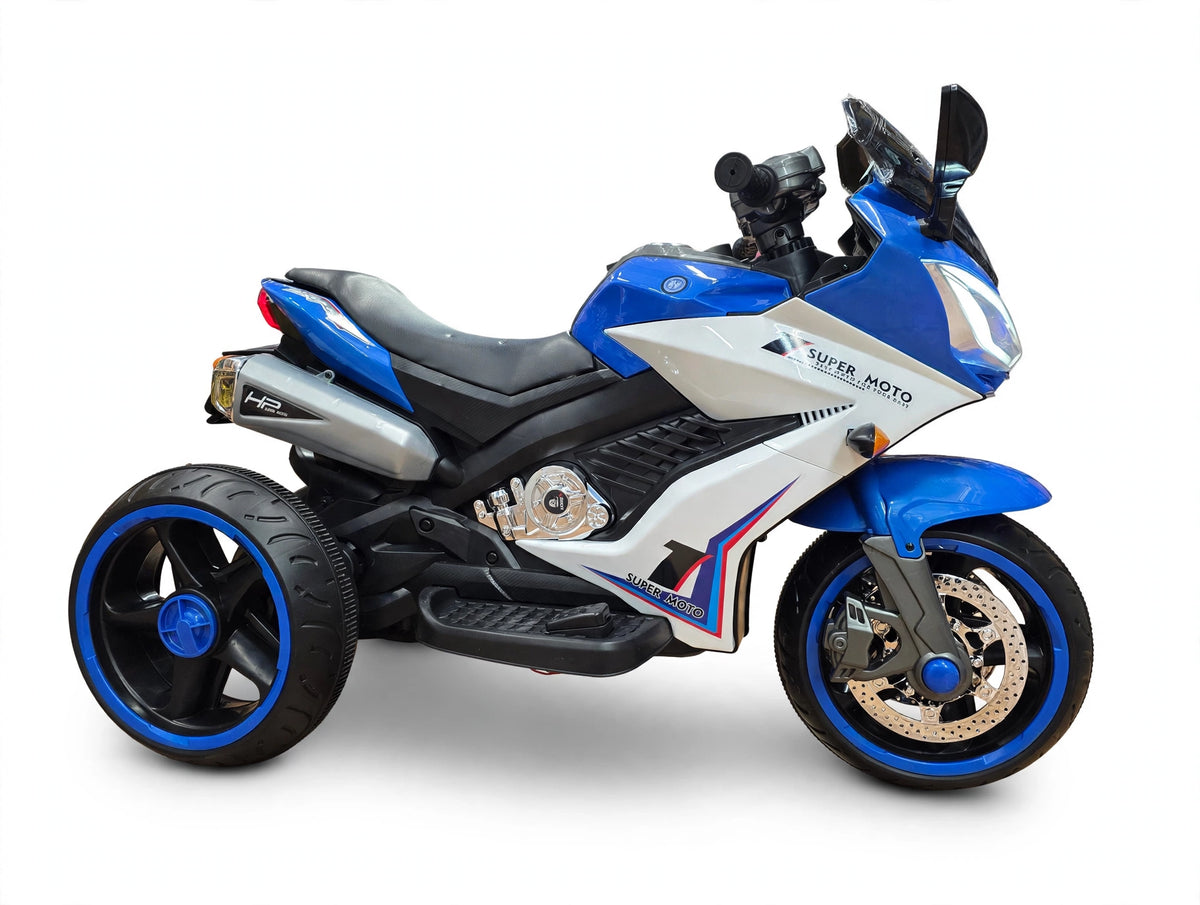 Ride On Motorcycle Blue * Age 3-8