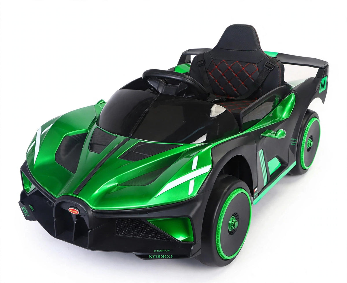 Ride on Bugatti Style Green * Age 2 to 7