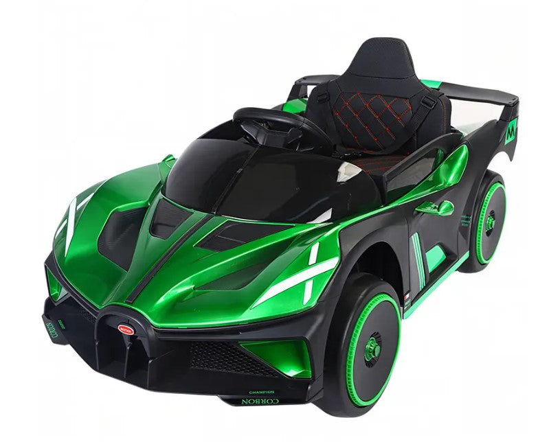 Ride on Bugatti Style Green * Age 2 to 7