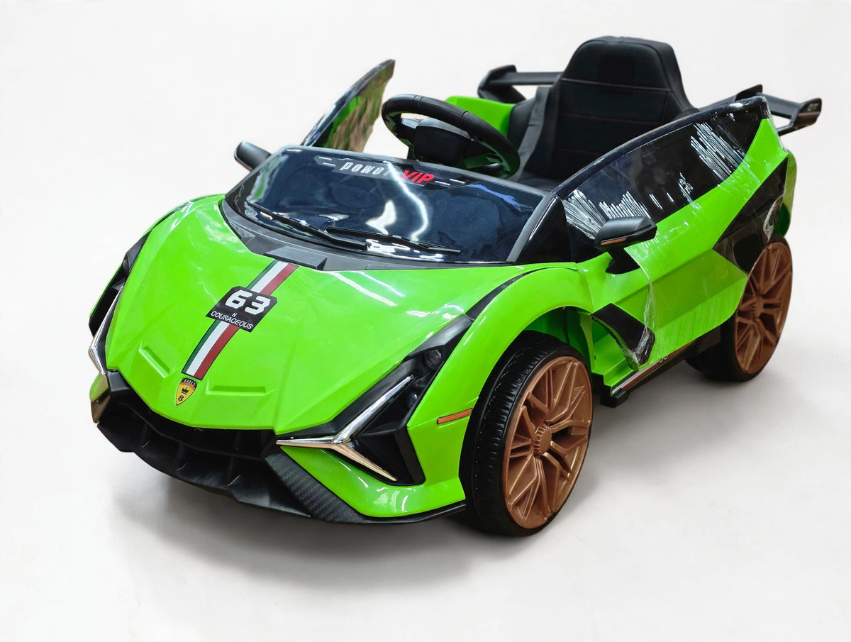 Lamborghini Style 12V Kids Ride On Car with Remote Control Green * Age 1 to 5