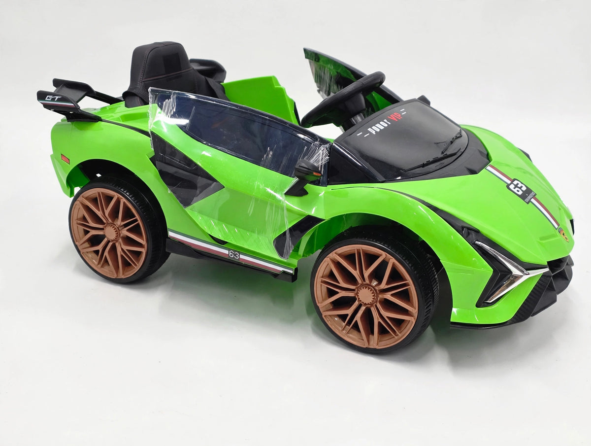 Lamborghini Style 12V Kids Ride On Car with Remote Control Green * Age 1 to 5