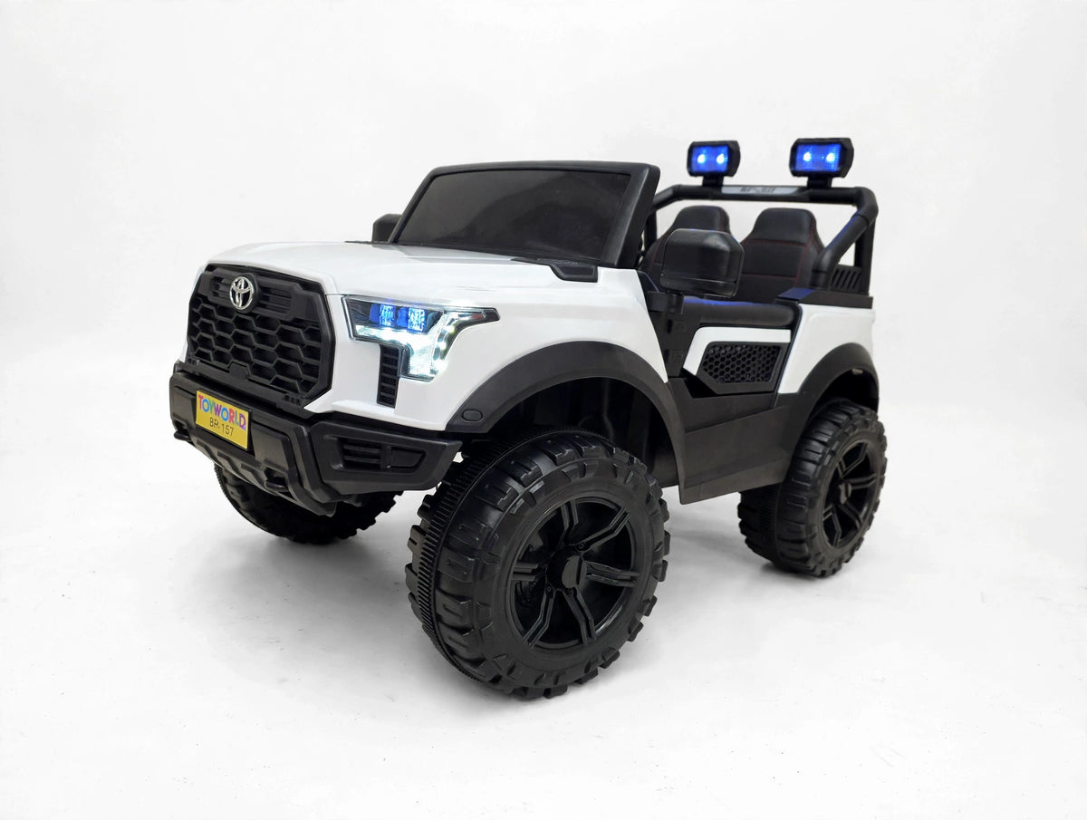 Toyota Style Ride On White * Age 2 to 7