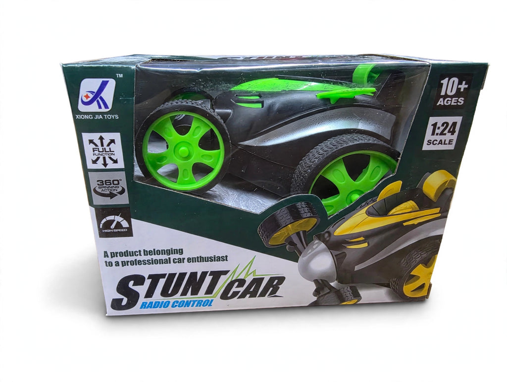 R/C Stunt Car — 360° Spinning Radio Control (1:24 Scale)