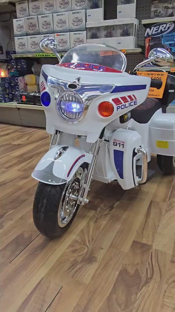 Police Ride On Motorcycle * Age 2-7