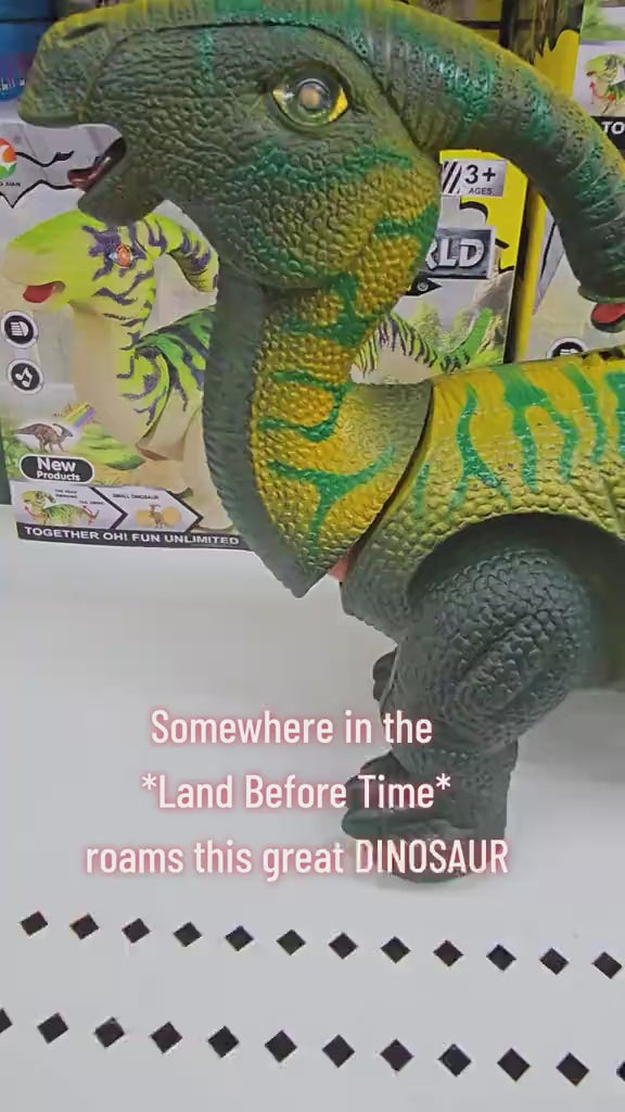 Walking Dinosaur With Lights and Sound