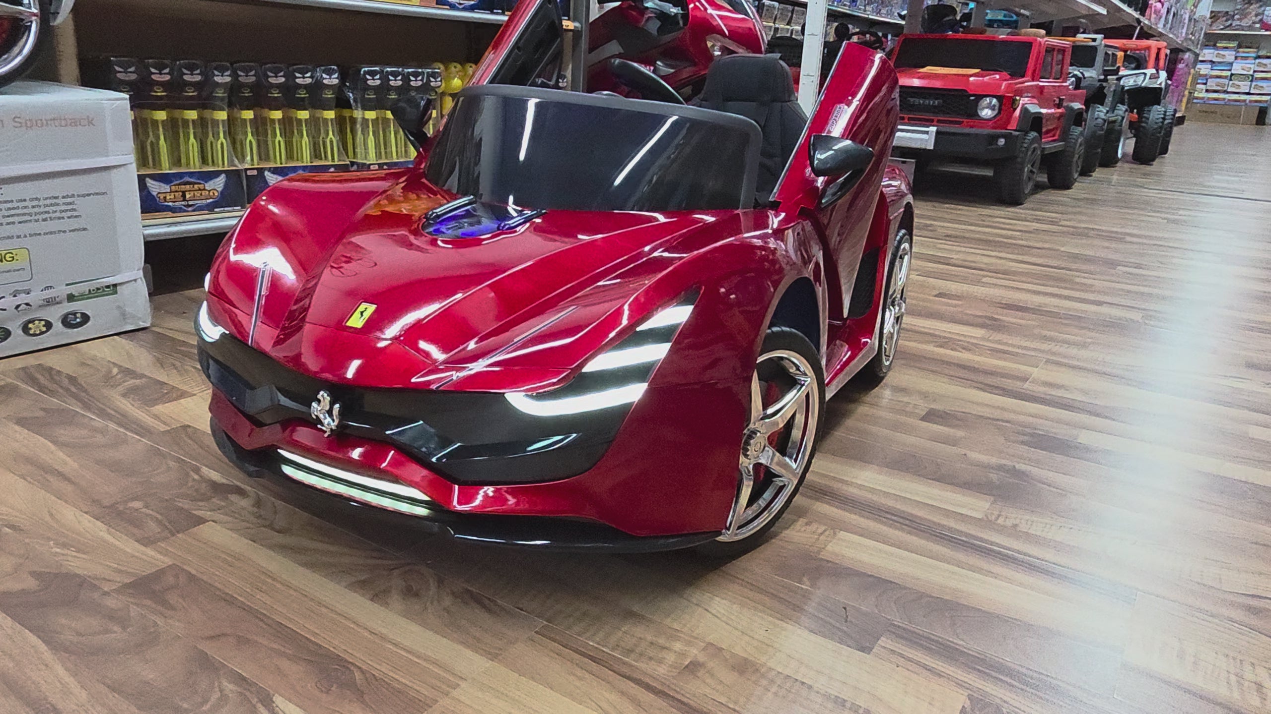 Ferrari Style Kids Ride On * Age 2-7