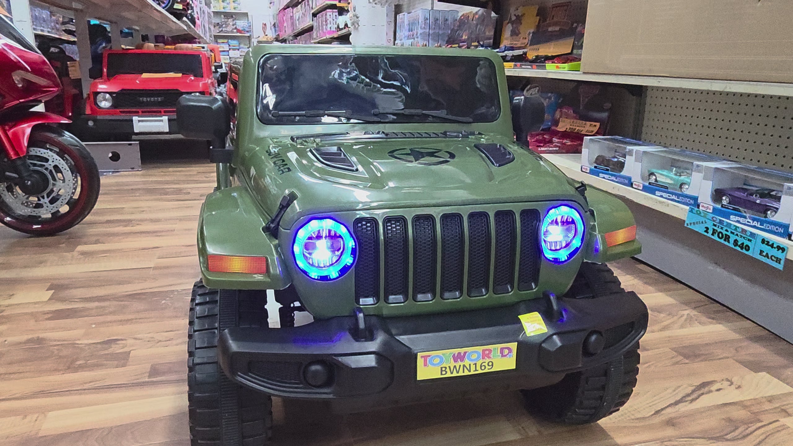 Ride On Jeep * Age 3-8