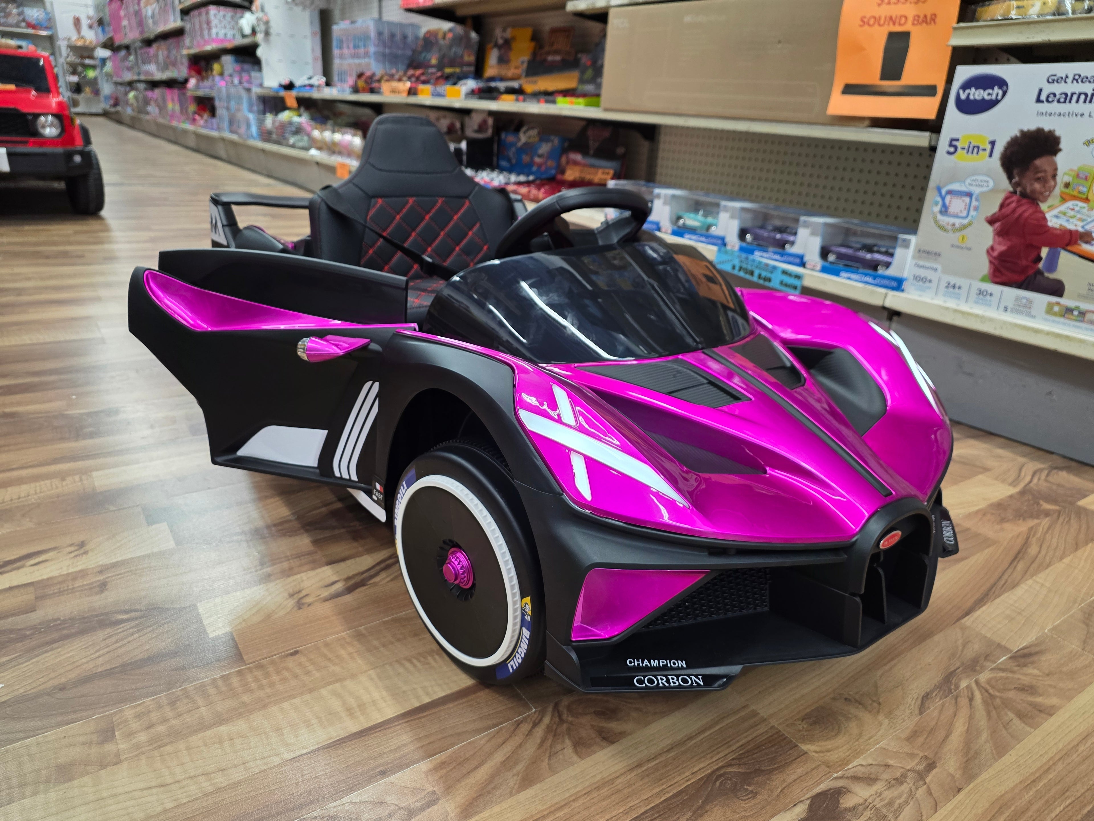 Ride on Bugatti Style Pink * Age 2 to 7