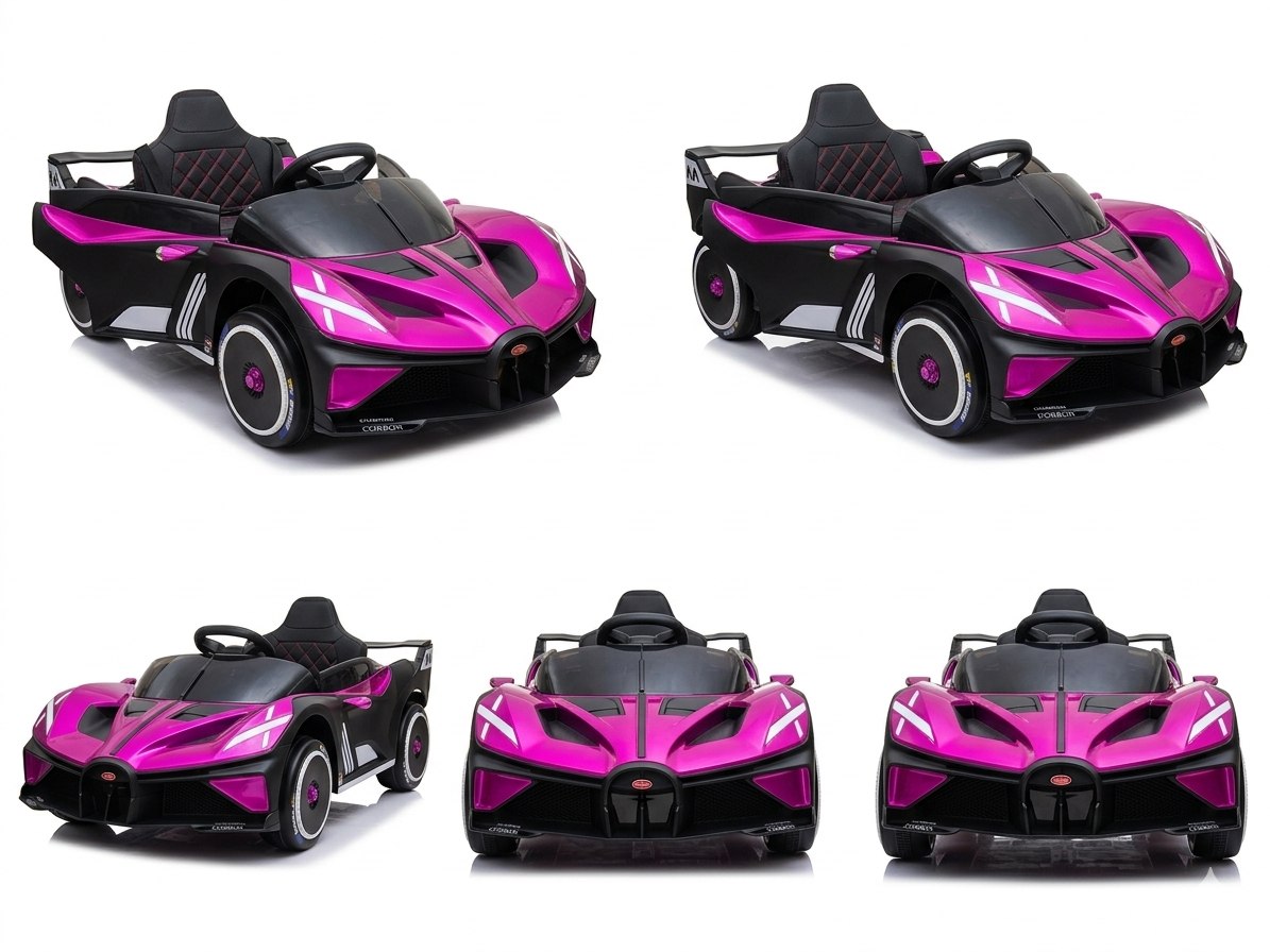 Ride on Bugatti Style Pink * Age 2 to 7