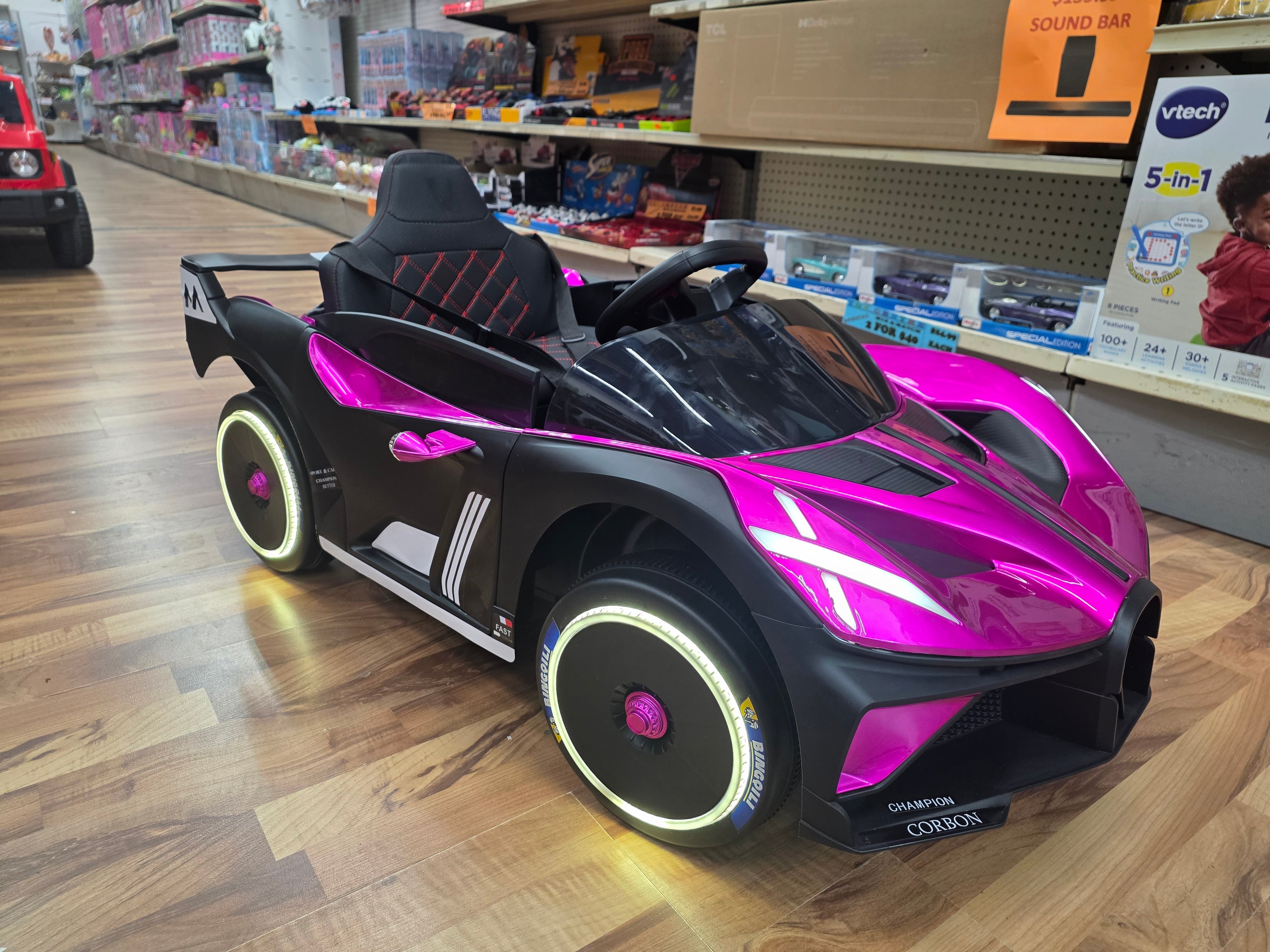 Ride on Bugatti Style Pink * Age 2 to 7