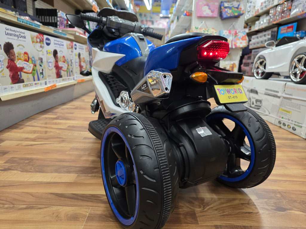 Ride On Motorcycle Blue * Age 3-8