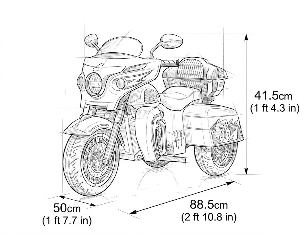 Ride On Motorcycle * Age 2-7