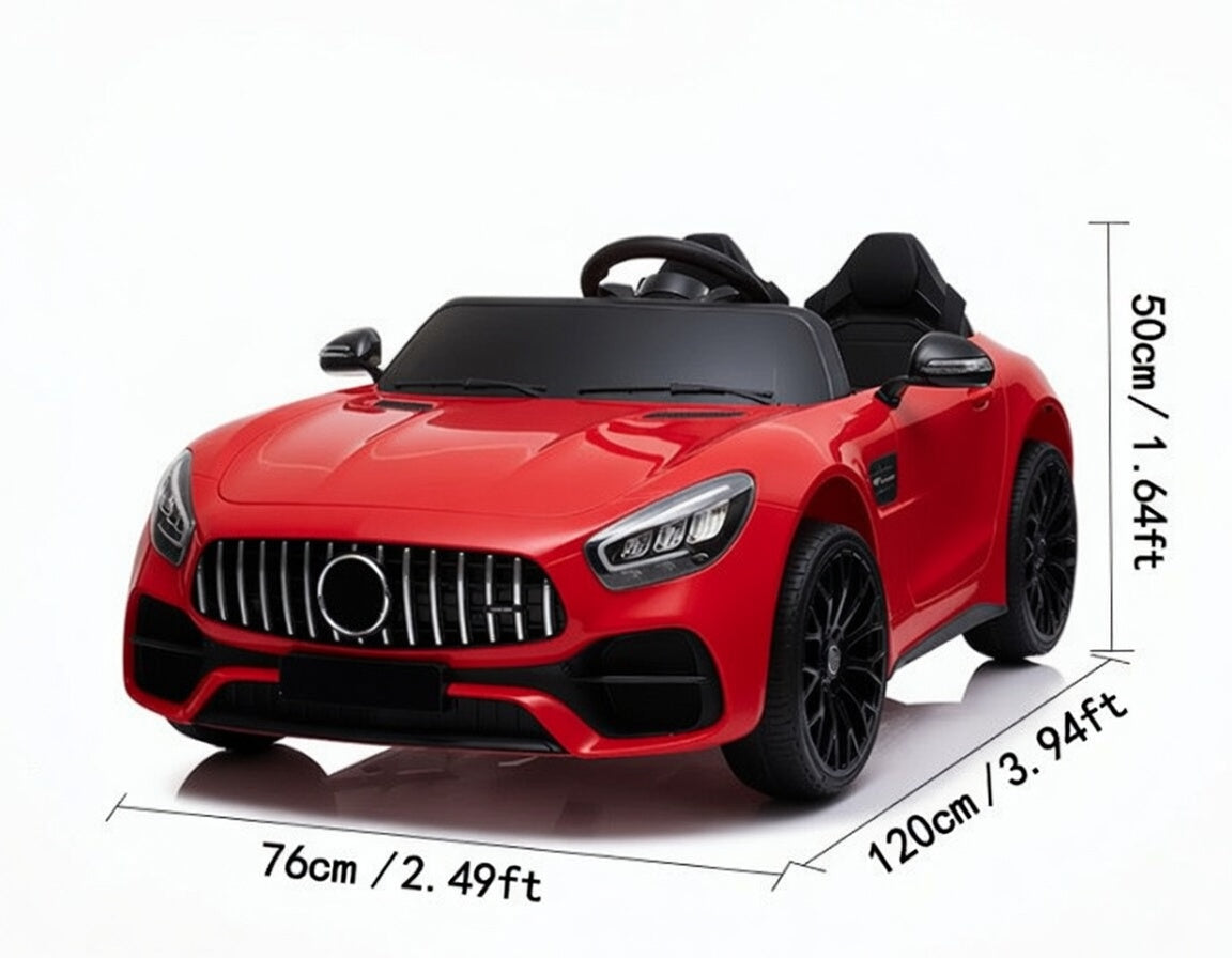 Benz Style 2 Seater Ride On Red * Age 2-7
