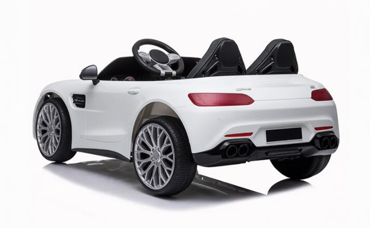Benz Style 2 Seater Ride On White * Age 2-7